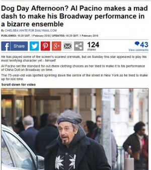 Аль Пачино, Нью-Йорк, актер, поклонники, бездомный, автограф