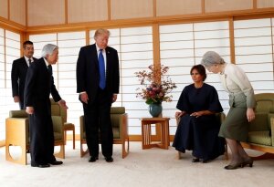 дональд трамп, меланья трамп, отношения, япония, визит, видео