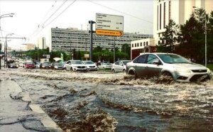 москва потоп, ливень, затопило, общество, столица, природные катаклизмы, непогода, россия