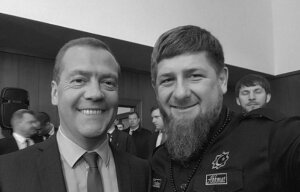 дмитрий медведев, рамзан кадыров, фото, селфи, интернет, инстаграм, твиттер