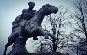 Чапаев,декоммунизация,Украина,Донецкая область, Донбасс, снос,памятник, новости, происшествия