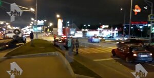 москва, варшавское шоссе, столкновение, авария, пешеходный переход, пострадавшие, новости россии