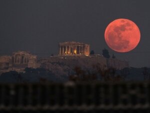 луна, затмение, суперлуние, кровавая луна, 21 января, 2019 года, трансляция, прямая, онлайн, смотреть, видео 
