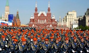 москва, россия, парад победы, 9 мая, 