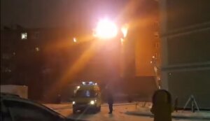 взрыв газа, Мурманск, пятиэтажка, пожар, обрушение стены, обещство, мчс росии, видео, кадры