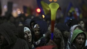 румыния, митинг, политика, общество, протест