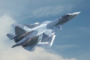 россия, армия, самолет, истребитель, су-57, авиация