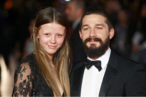 шайя лабаф, миа гот, сша, свадьба, бракосочетание, актер, нимфоманка, фильм, шоу-бизнес, новости