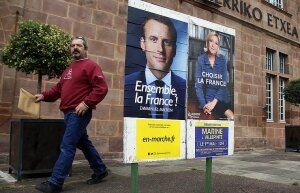 франция, выборы, президент, макрон, марин ле пен, избиратели, голосование, аналитики, незаполненные бюллетени, предварительные результаты