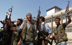 сирийская оппозиция, наступление, бои, техника, войска асада 
