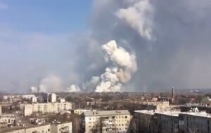 Украина, Балаклея, взрывы, происшествия, склады, Харьков, спасатели