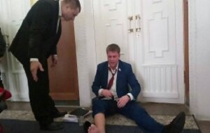 Украина, Харьков, депутат, горсовет, Андрей Лесик, видео, происшествия, Геннадий Кернес