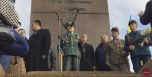 киев, националисты, марш упа, видео, ветераны, шмайсер, свобода, тягнибок, правый сектор