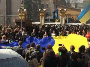 киев, украина, происшествия, протест, администрация президента, беспорядки
