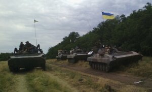 ДНР, Эдуард Басурин, Донбасс, украинские силовики, военные, вертолет, Красногоровка