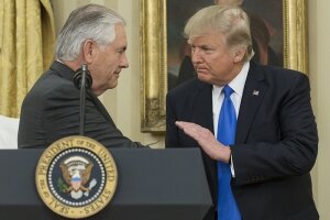 трамп, тиллерсон, iq, соревнование, идиот, сша, белый дом