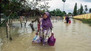 малайзия, наводнение, эвакуация, природные катастрофы