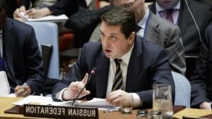 сирия, война, оон, совбез, россия, сафронков, британия, видео, выступление, авиаудар, химоружие, резолюция