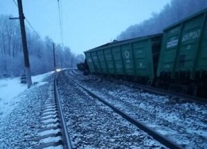 оренбуржская область, железная дорога, поезд сошел с рельс, происшествия, видео