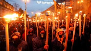 украина, марш, упа, киев, бандера, националисты, свобода, правый сектор, количество