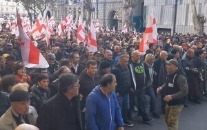 грузия, протесты, митинг, отставка правительства, против власти, тбилиси
