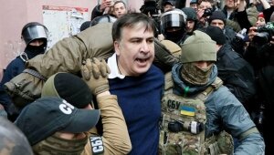 украина, михаил саакашвили, украинская полиция, вру, палаточный городок, баррикады