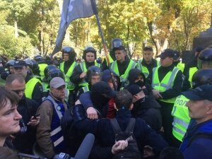 украина, киев, ватутин, памятник, радикалы, кадры