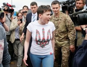 савченко, россия, украина, обмен, прилет в киев, первые заявления, готова в бой