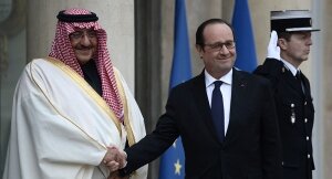 Олланд, Саудовская Аравия, наследный принц, орден Почетного легиона, Франция