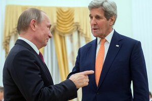 Владимир Путин, Джон Керри, США, Россия, Сирия, переговоры