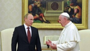 новости россии, владимир путин, папа римский