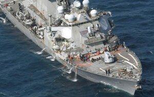 USS Fitzgerald, эсминец, корабль, ВМС США, происшествия, Япония,