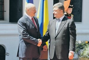Как Лукашенко побеседовал «тет-а-тет» с Порошенко в Минске 