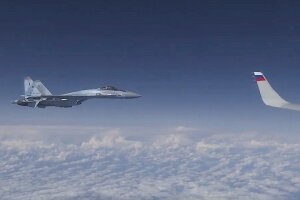 шойгу, су-27, нато, f-18, балтийское море, приблизился, перехватил, оттеснил