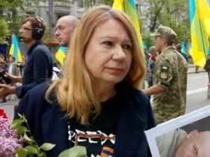 киев, бессмертный полк, елена бережная. полиция украины, задержание. криминал, 9 мая, день победы