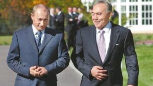 Путин, Назарбаев, минские договоренности, обсудили, ДНР