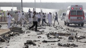 новости мира, новости саудовской аравии, тероррист-смертник, мечеть, иностранные сми, криминал, пострадало погибло 20 человек