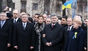 марш достоинства, киев, порошенко, 22 февраля