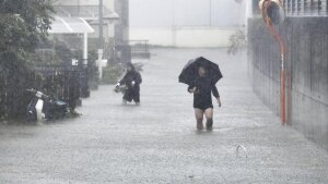 япония, тайфун, хагибис, ураган, оползни, последствия, жертвы, погода 