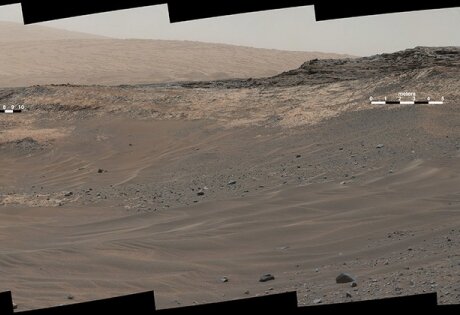 наса, марсоход Curiosity, наука, панорама
